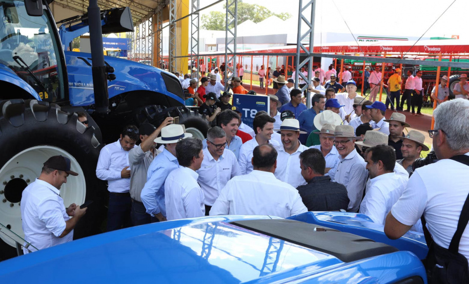 Governador Carlos Massa Ratinho Junior visita o Show Rural, em Cascavel.