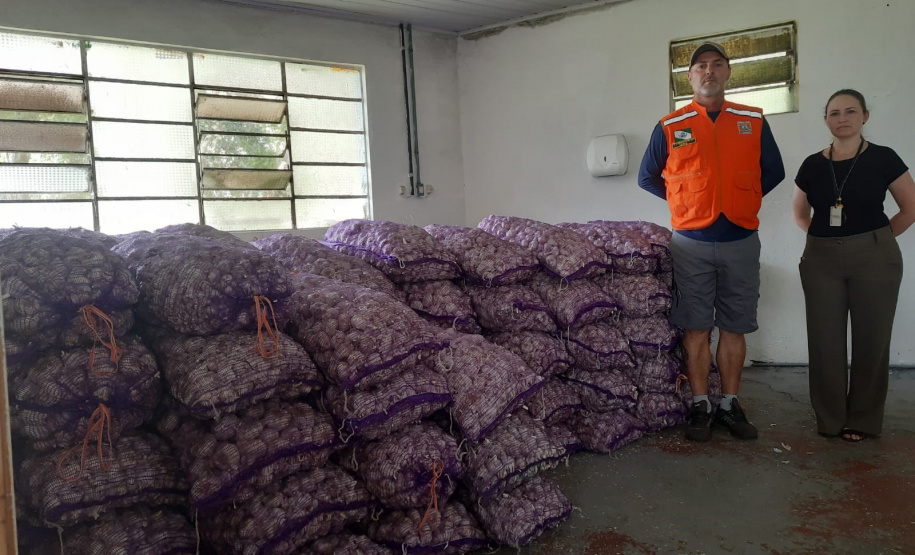 Parceria entre a Defesa Civil, Secretaria da Agricultura e Receita Federal beneficia população vulnerável no Paraná