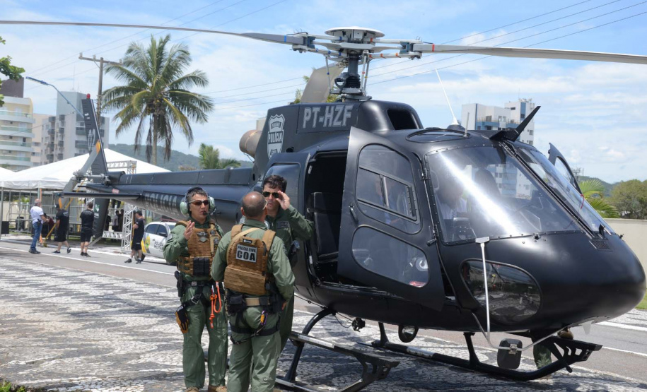 Grupamento de Operações Aéreas da PCPR registra aumento de 39% dos voos em 2022