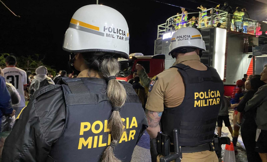 Com reforço de especializadas, Polícia Militar leva mais segurança aos foliões no Litoral