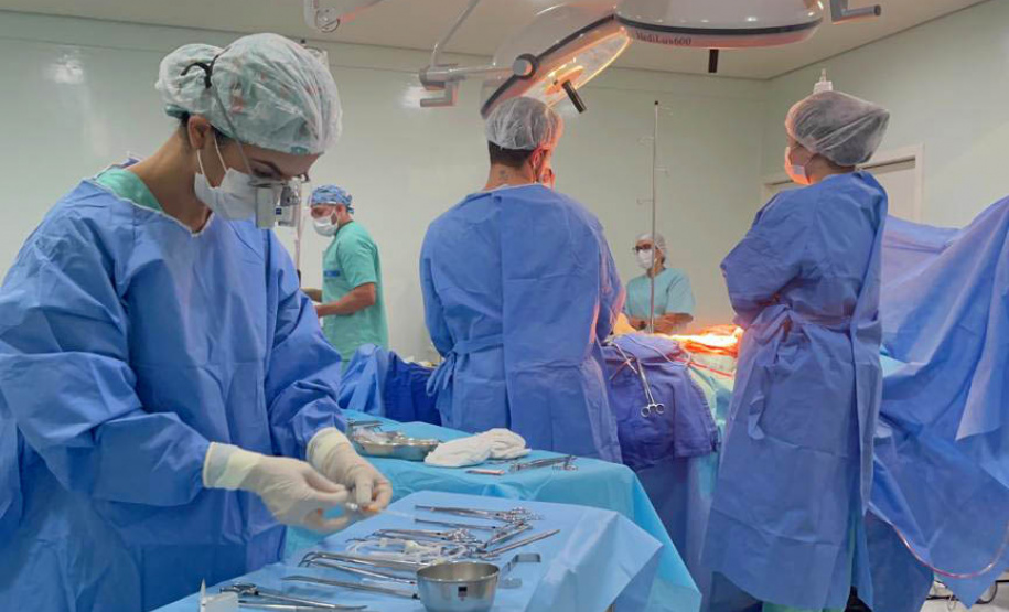Com mutirão de cirurgias emergenciais, Estado realizou 100 procedimentos em uma semana na Região Oeste