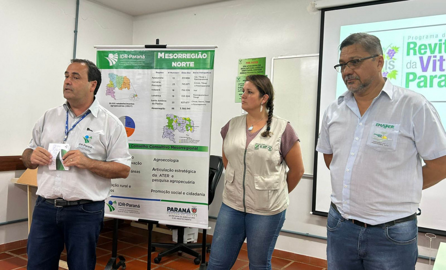 Programa de revitalização da viticultura promove capacitação 60 técnicos