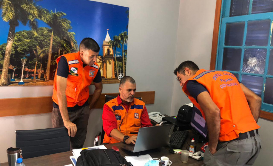 Defesa Civil trabalho SP