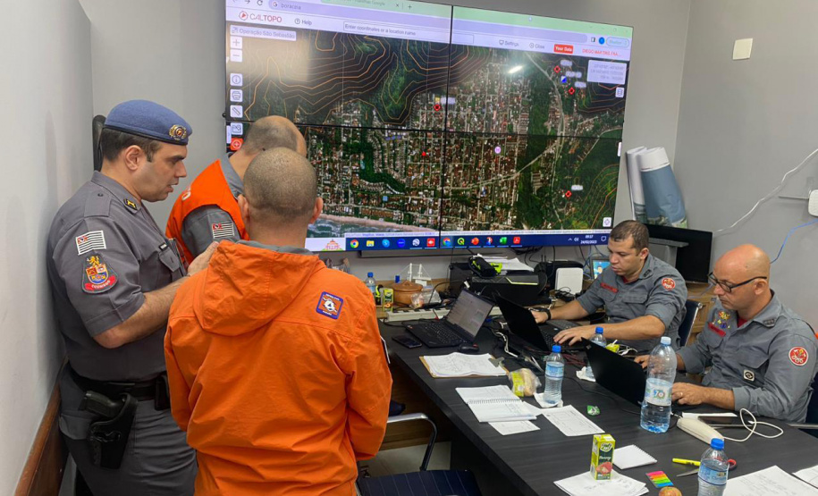 Defesa Civil trabalho SP