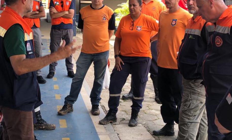 Defesa Civil trabalho SP