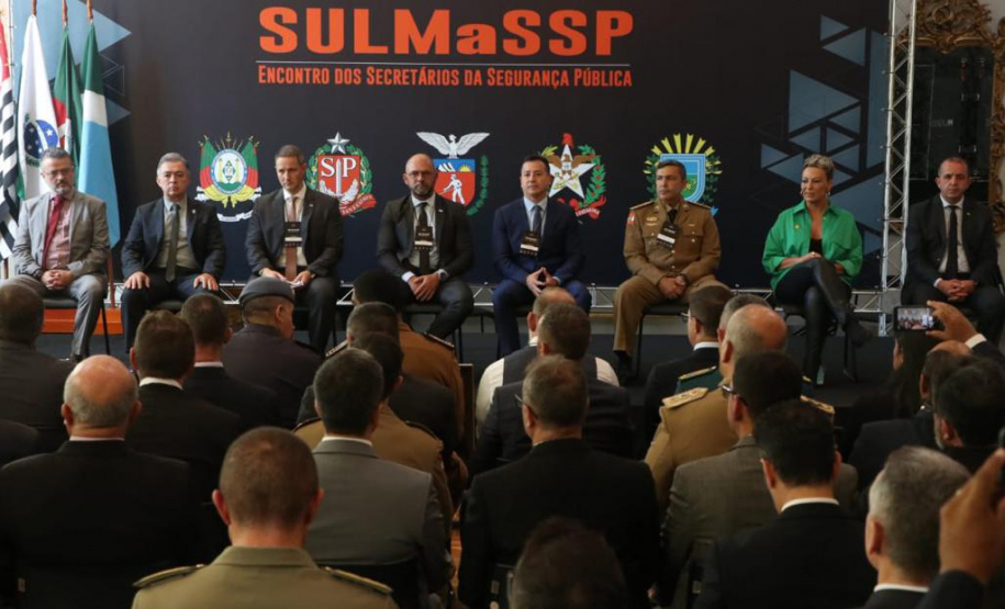 Paraná sedia I Encontro entre secretários de segurança pública do Sul, São Paulo e Mato Grosso do Sul