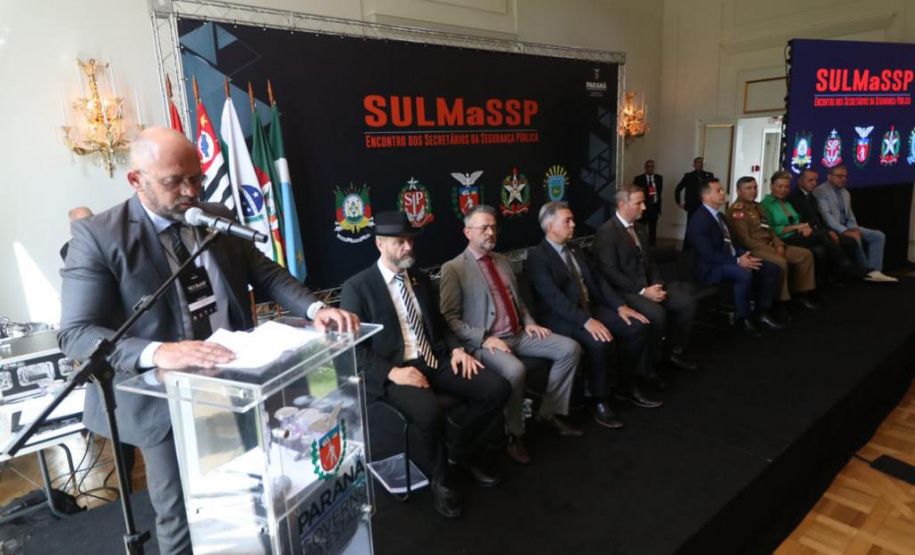Paraná sedia I Encontro entre secretários de segurança pública do Sul, São Paulo e Mato Grosso do Sul