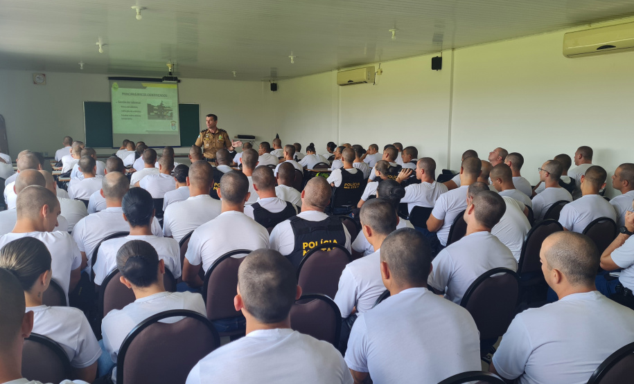 Programa de Integridade e Compliance do Estado é tema de palestra com novos policiais militares