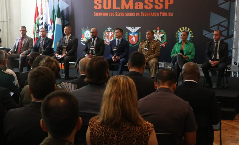 Paraná sedia I Encontro entre secretários de segurança pública do Sul, São Paulo e Mato Grosso do Sul
