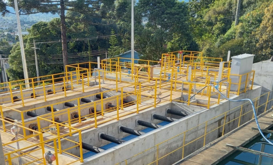 Ampliação do Sistema de Abastecimento Integrado de União da Vitória e Porto União entra na reta final