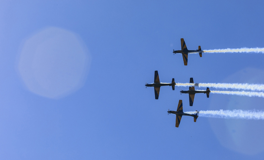 Esquadrilha da Fumaça fará apresentação especial no aniversário do Porto de Paranaguá