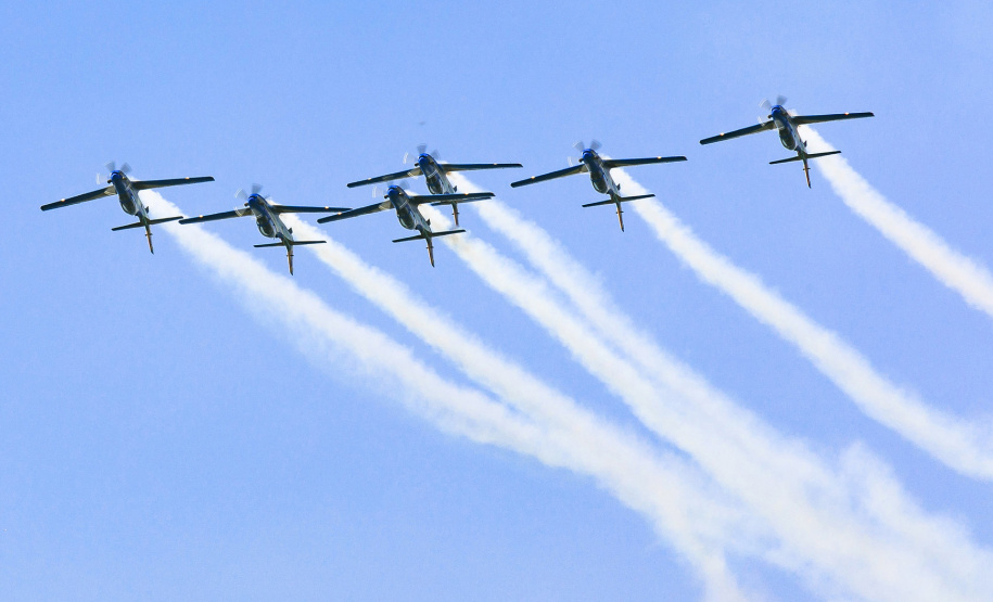 Esquadrilha da Fumaça fará apresentação especial no aniversário do Porto de Paranaguá