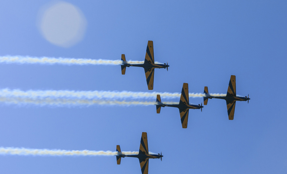Esquadrilha da Fumaça fará apresentação especial no aniversário do Porto de Paranaguá