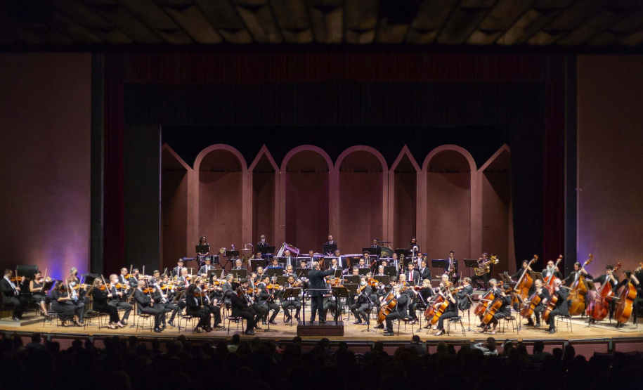 Orquestra Sinfônica do Paraná no Guairão