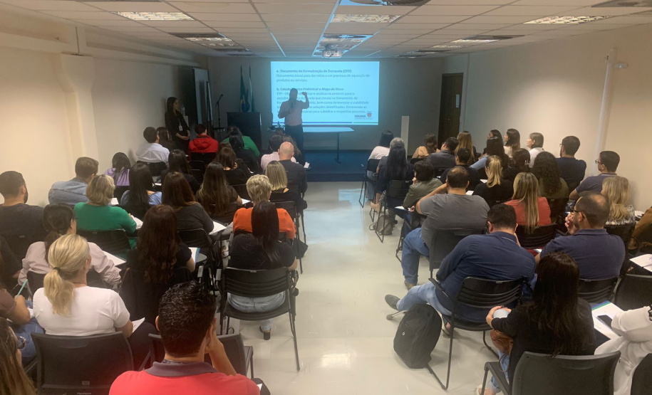 Sesa realiza capacitação de servidores para atender a Nova Lei de Licitações