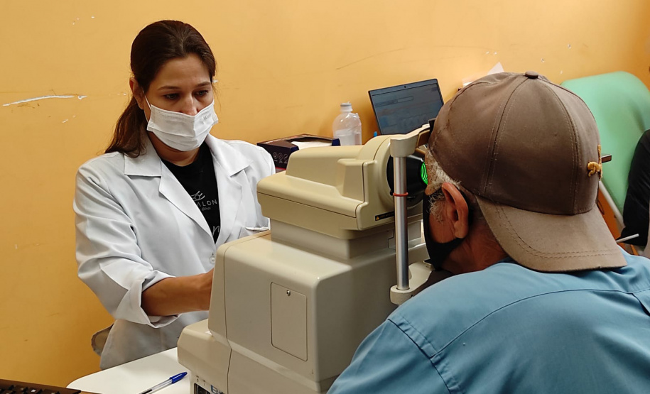 Comboio da saúde chega a Ivaiporã e retoma exames oftalmológicos