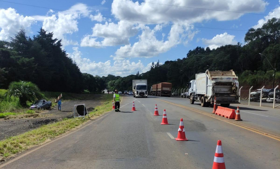 DER ativa balança de fiscalização de cargas em Guarapuava