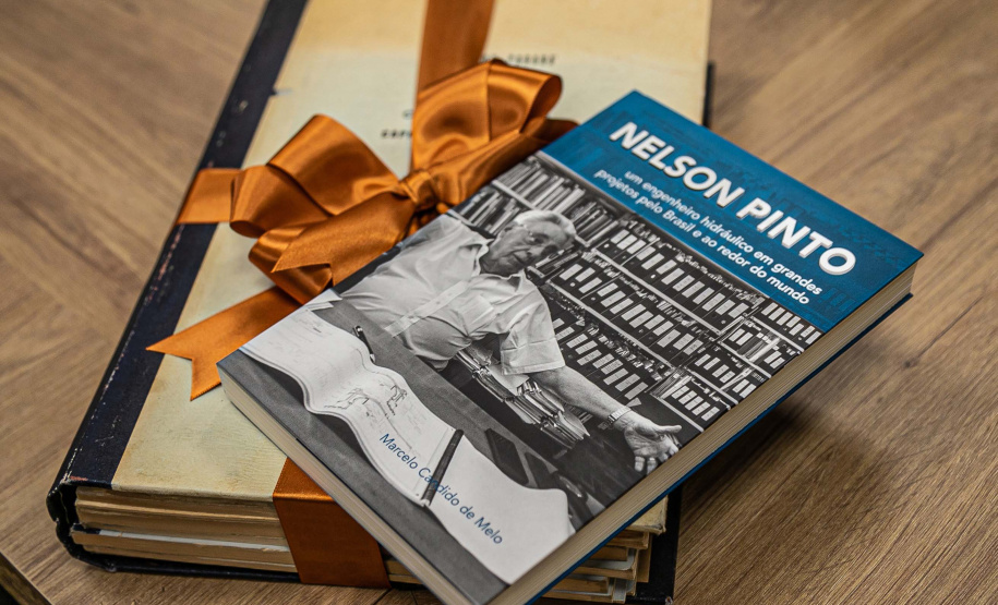 Referência em engenharia hidráulica, Nelson Pinto doa acervo de projetos à Copel