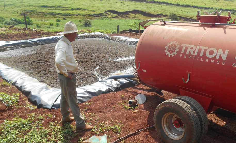 Pesquisa do IDR-Paraná auxilia na utilização de dejetos animais como fertilizante