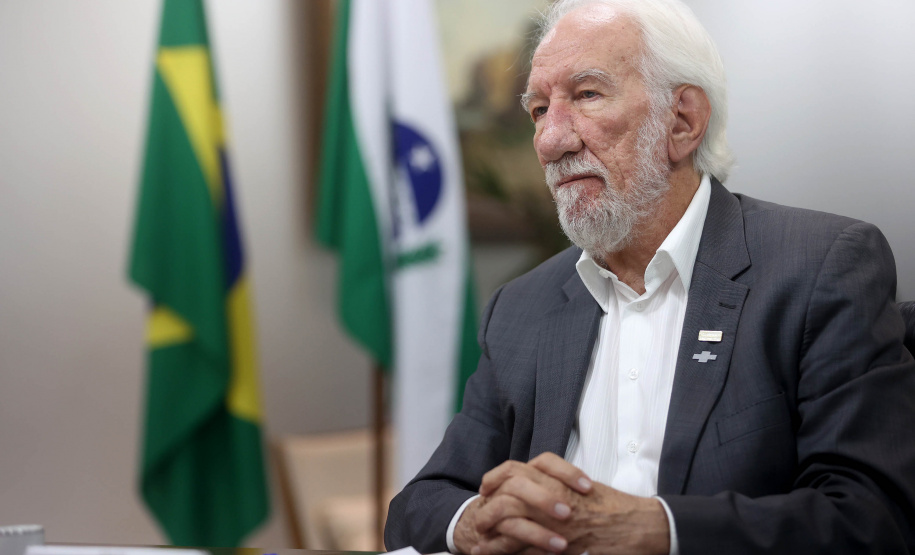 O governador em exercício Darci Piana participou da reunião consórcio Brasil Verde