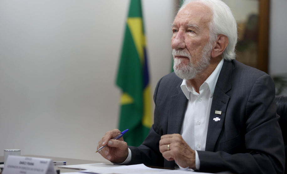 O governador em exercício Darci Piana participou da reunião consórcio Brasil Verde