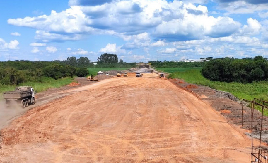 Novo contorno de Castro deve entregar ponte em breve