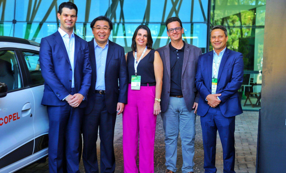 Copel inicia implementação de frota de veículos elétricos