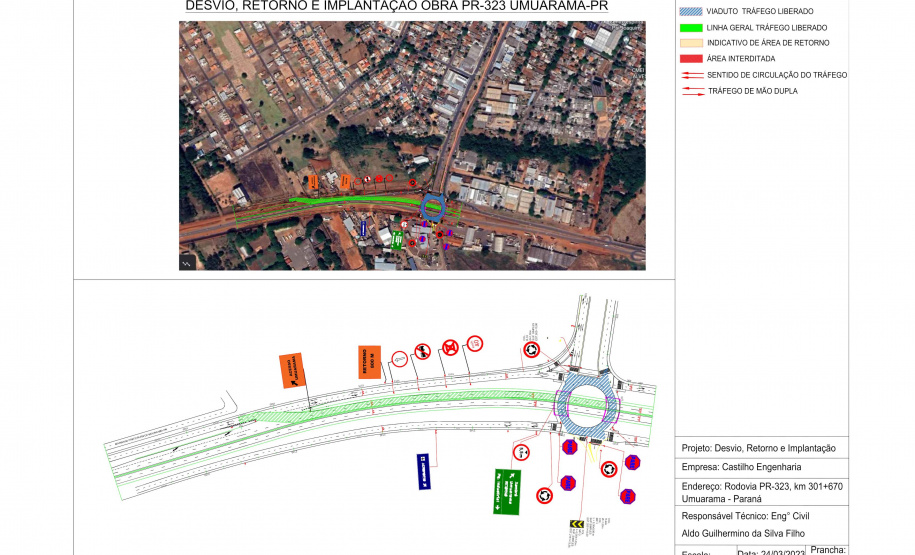 Trevo Gauchão terá desvio e tráfego liberado no viaduto a partir desta terça-feira