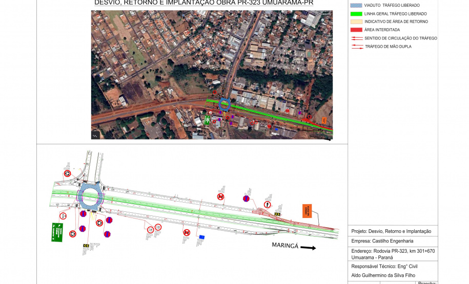 Trevo Gauchão terá desvio e tráfego liberado no viaduto a partir desta terça-feira