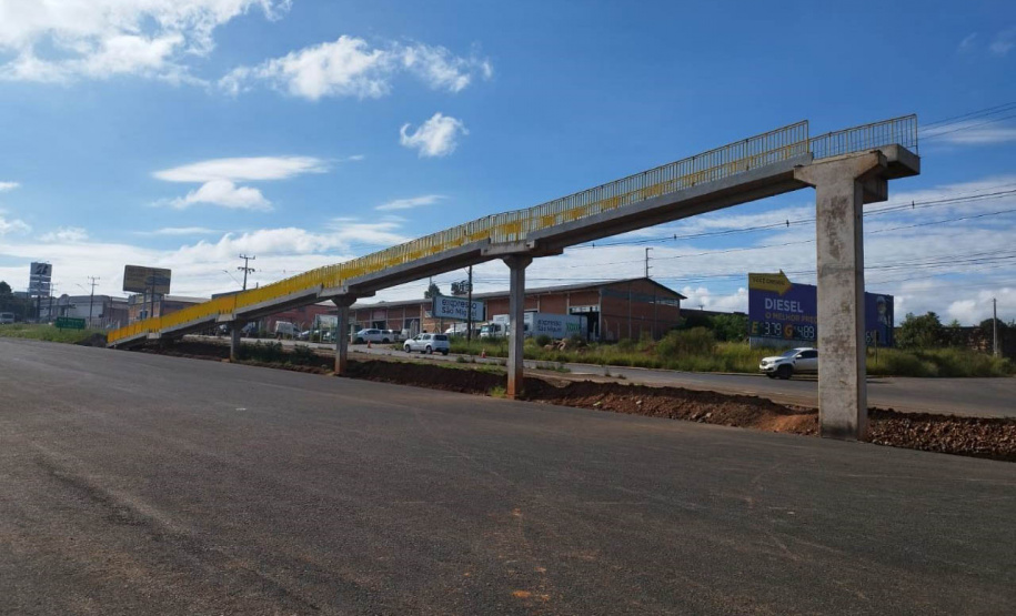 Duplicação da BR-277 em Guarapuava tem trincheiras e pontes concluídas