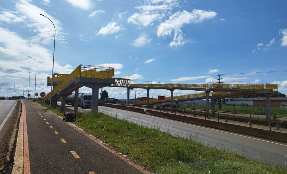 Duplicação da BR-277 em Guarapuava tem trincheiras e pontes concluídas