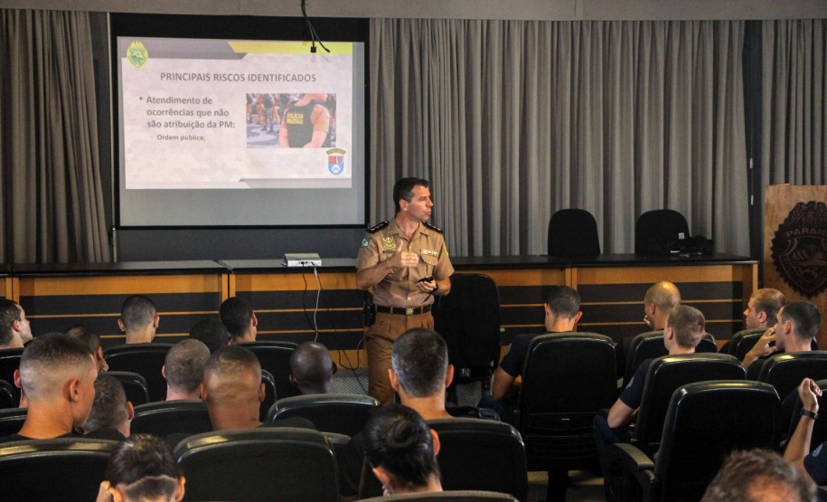 Programa de Integridade e Compliance do Estado é tema de palestra com novos policiais militares