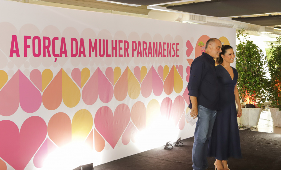 Encontro de Primeiras Damas do Paraná que aconteceu no Museu Oscar Niermeyer.