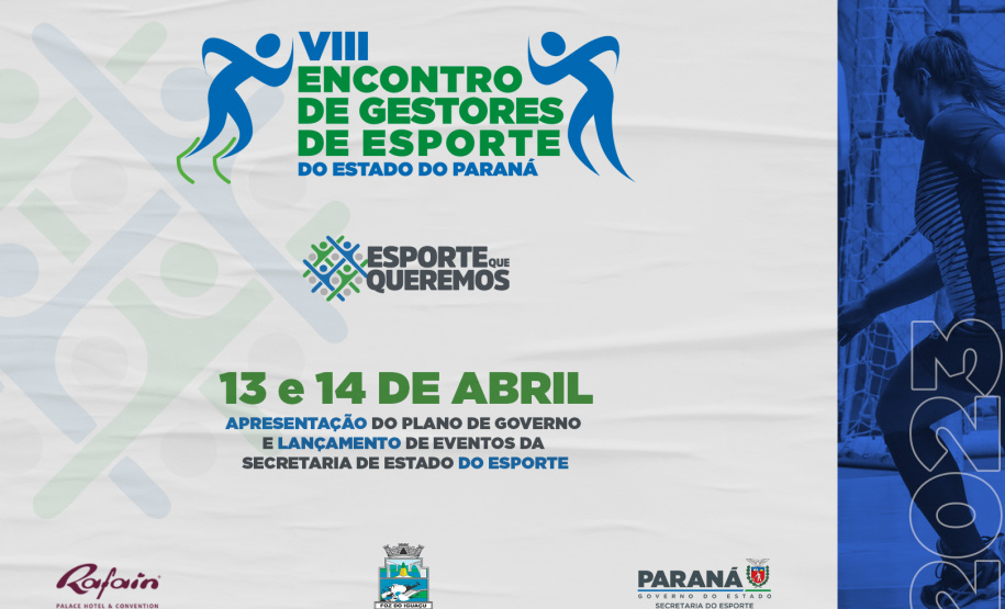 Foz do Iguaçu recebe o VIII Encontro de Gestores de Esporte do Estado Paraná