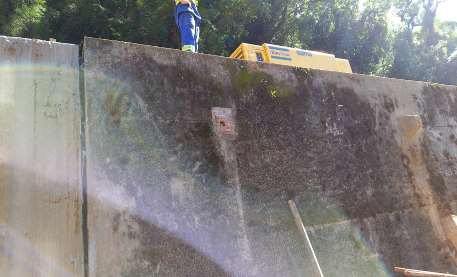 Andamento obras da Graciosa
