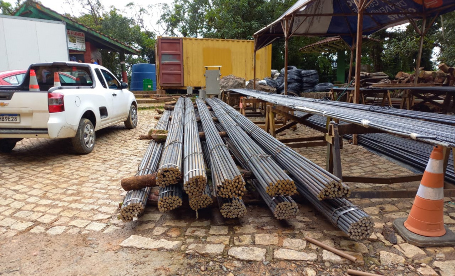 Andamento obras da Graciosa