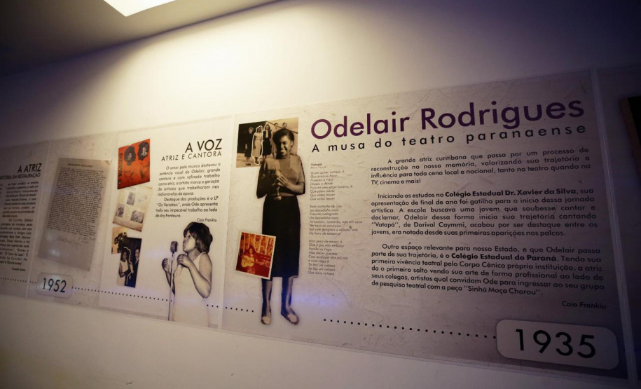 Exposição e peça rememoram a atriz Odelair Rodrigues