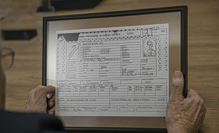 Referência em engenharia hidráulica, Nelson Pinto doa acervo de projetos à Copel