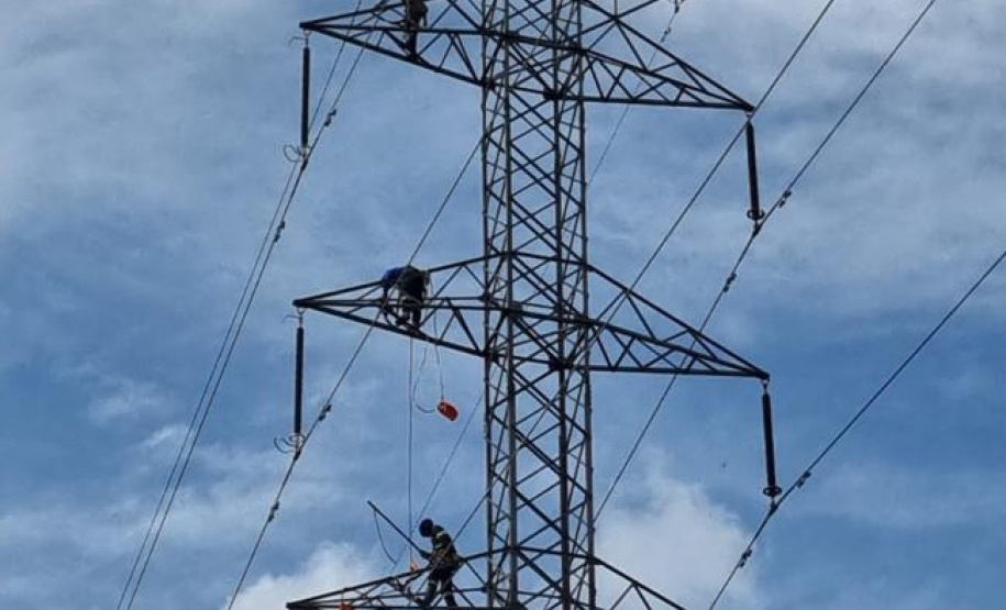 Copel conclui obra em Curitiba e avança no reforço da transmissão de energia no PR