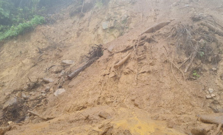 Estrada da Graciosa está interditada devido às chuvas