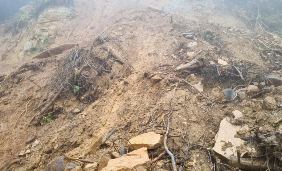 Estrada da Graciosa está interditada devido às chuvas