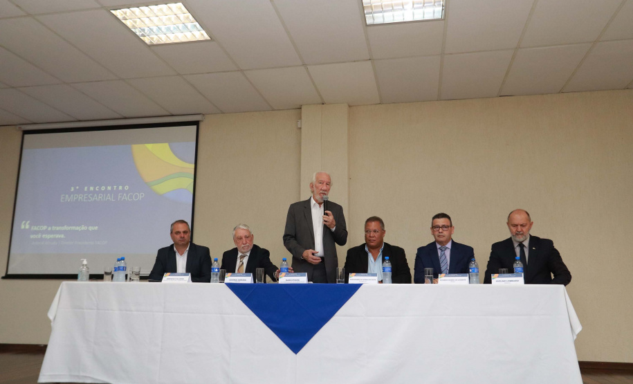 Governador em exercício participa do 3° Encontro Empresarial da FACOP