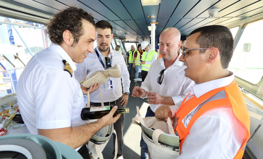 Porto de Paranaguá entra na rota de mais uma linha do grupo italiano Grimaldi