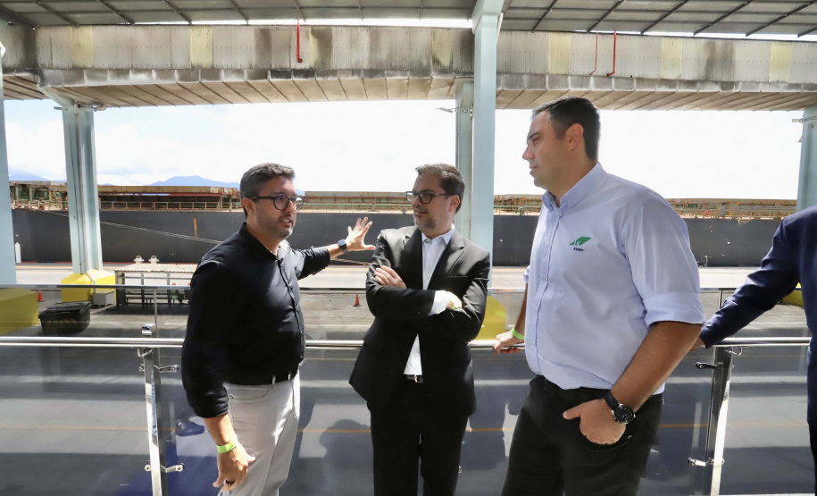 Secretário nacional visita as instalações do Porto de Paranaguá