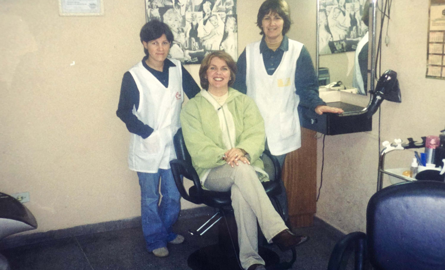 Empreendedora Maria Cristina salão