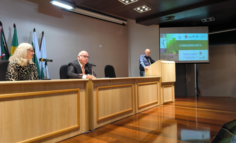 Saúde realiza capacitação sobre o enfrentamento da chikungunha em Curitiba