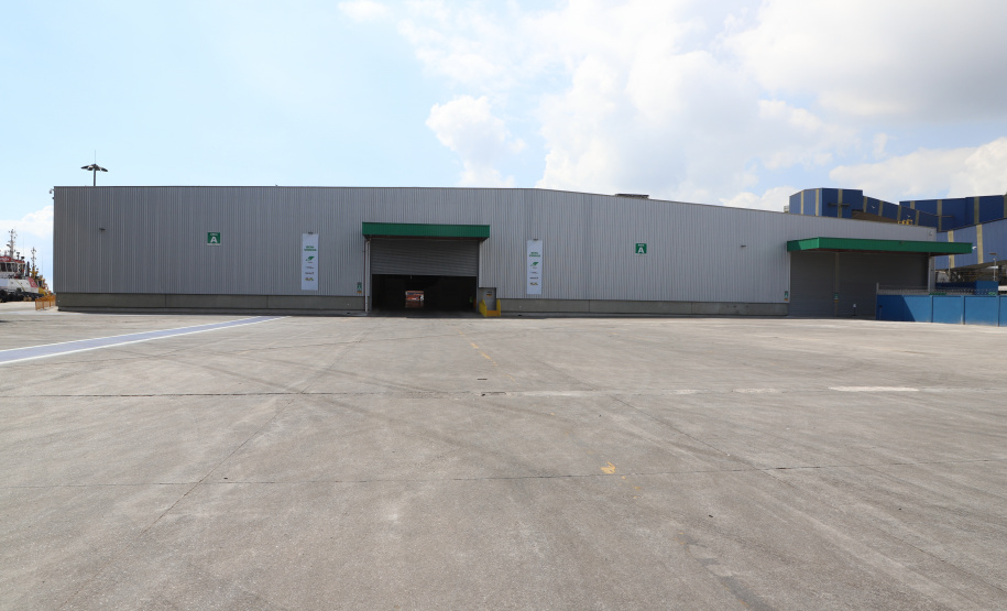 Governador Carlos Massa Ratinho Junior na inauguração do Terminal Portuário da Klabin em Paranaguá