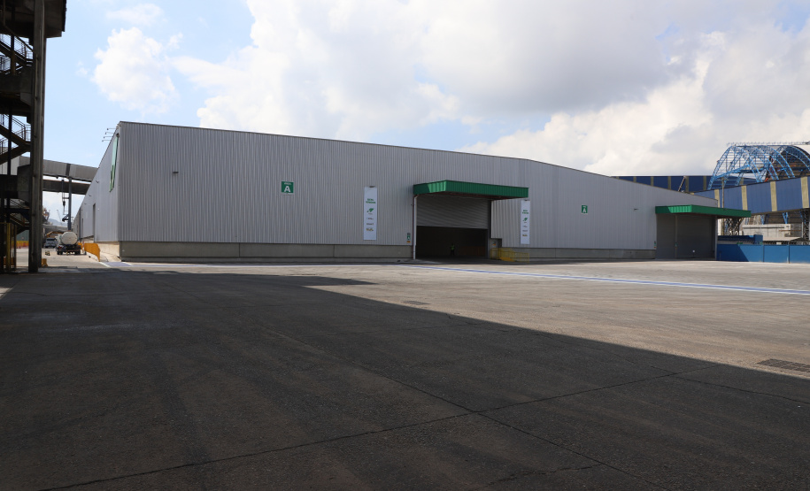 Governador Carlos Massa Ratinho Junior na inauguração do Terminal Portuário da Klabin em Paranaguá