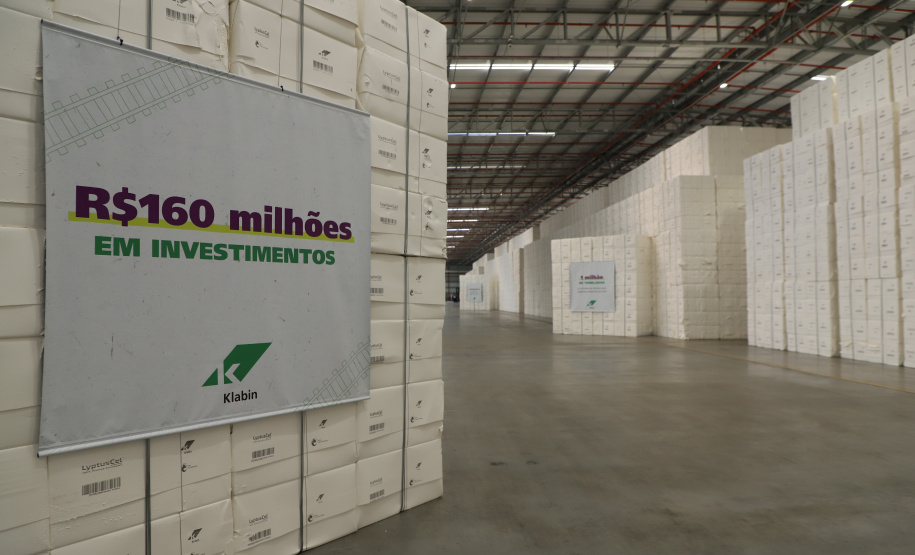 Governador Carlos Massa Ratinho Junior na inauguração do Terminal Portuário da Klabin em Paranaguá