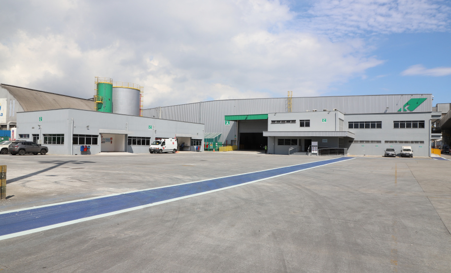 Governador Carlos Massa Ratinho Junior na inauguração do Terminal Portuário da Klabin em Paranaguá
